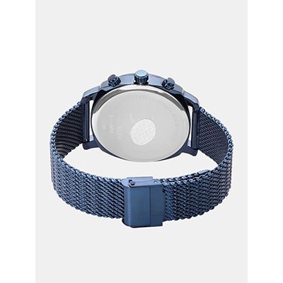 Exclusive Men Navy Blue Analogue Watch 12138-6