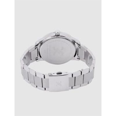 Men Silver-Toned Analogue Watch DK12215-1