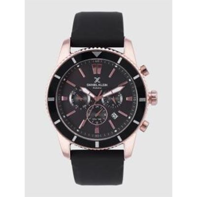 Men Black Analogue Watch DK12233-2