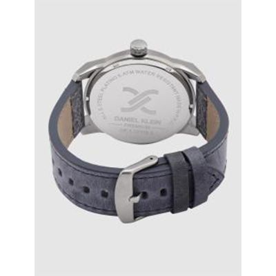 Men Blue Printed Analogue Watch DK.1.12316