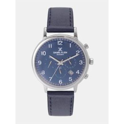 Exclusive Men Navy Blue Analogue Watch DK11998-2