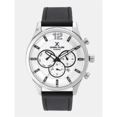 Exclusive Men Silver-Toned Analogue Watch DK12023