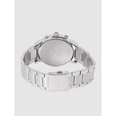 Men Black Textured Analogue Watch DK12213-3