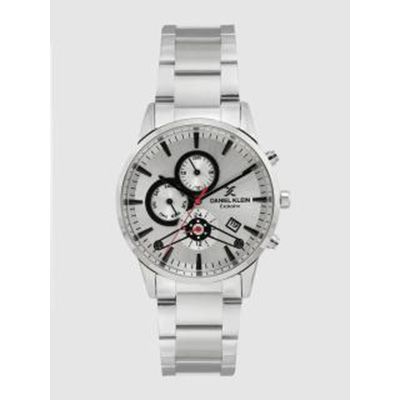Men Silver-Toned Analogue Watch DK.1.12369-1