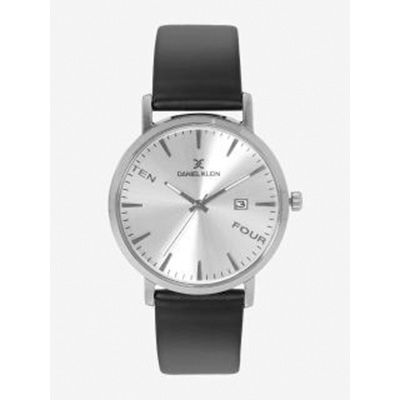 Premium Men Silver-Toned Analogue Watch DK11645-1