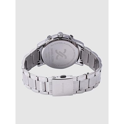 Men Navy Textured Analogue Watch DK12213-2