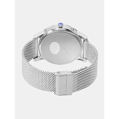 Premium Men Silver-Toned Analogue Watch DK11731-1