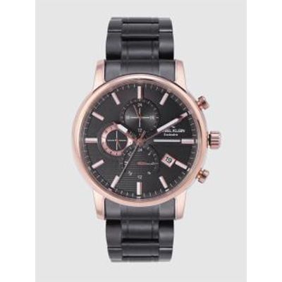 Exclusive Men Black Analogue Watch DK12213-4
