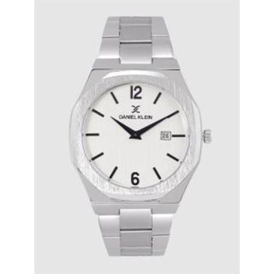 Men Silver-Toned Analogue Watch DK.1.12330-2
