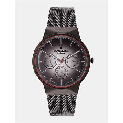 Exclusive Men Grey Analogue Watch 12132-6