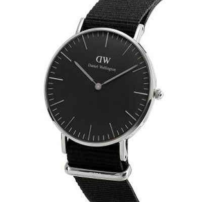 Unisex Black Analogue Watch DW00100307