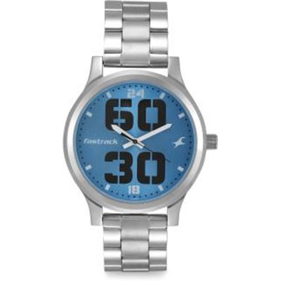 38051SM09 Bold Fonts Analog Watch - For Men