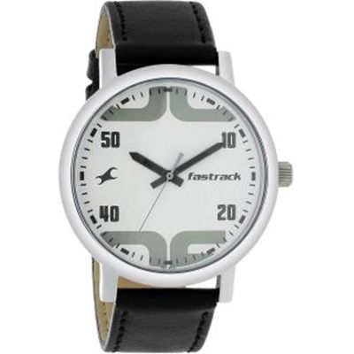38052SL04 Bold Fonts Analog Watch - For Men