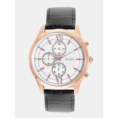 Men Silver-Toned Chronograph Watch W0876G2_OR