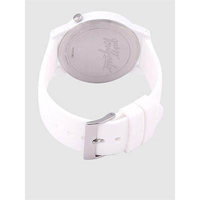 Unisex White Analogue Watch V1019M2