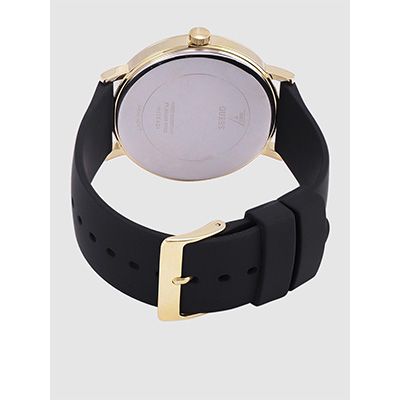 Men Black Diamond-Studded Analogue Watch W1264G1