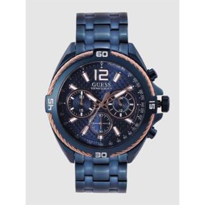 Men Navy Blue Chronograph Watch W1258G3