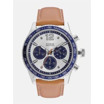 Men Silver-Toned Analogue Watch W0970G1