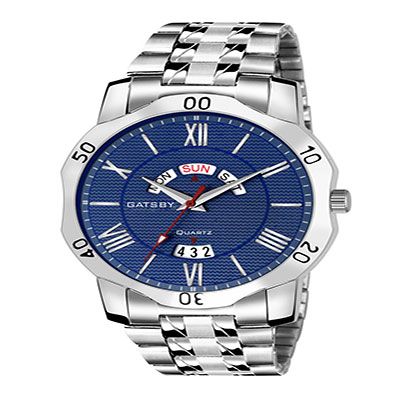 Men Blue Analogue Watch GTG090