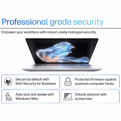 EliteBook X G1a 14 inch Notebook Next Gen AI PC (B85W7PT) Silver