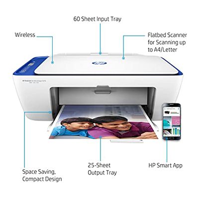 DeskJet Ink Advantage 2676 (Y5Z03B) Multi Function Inkjet Printer
