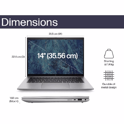 ZBook Firefly 35.6 cm (14) G11 Mobile Workstation PC