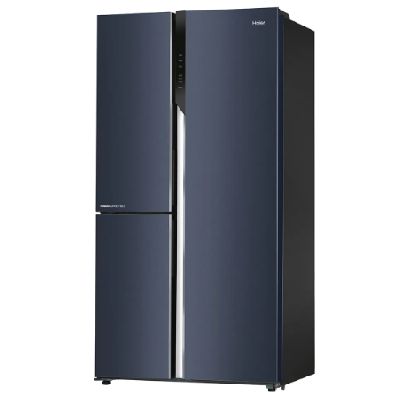 598L HRT-683GKU1 3 Door Convertible Side by Side Refrigerator with WIFI Enabled Smart Sense AI
