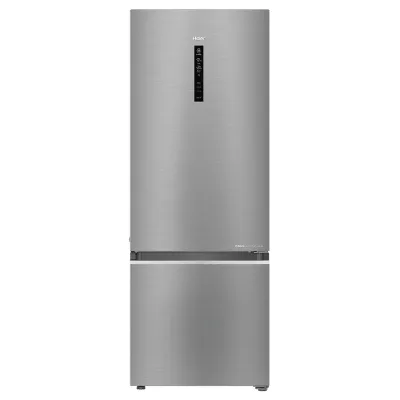 HRB-4053BIS-P 355L, 3 Star, Inox Steel Finish Bottom Mounted Frost Free Refrigerator