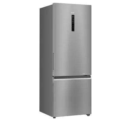HRB-4053BIS-P 355L, 3 Star, Inox Steel Finish Bottom Mounted Frost Free Refrigerator