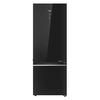 HRB-4952CKG-P 445 L, 2 Star, Black Glass Finish Bottom Mounted Frost-Free Refrigerator
