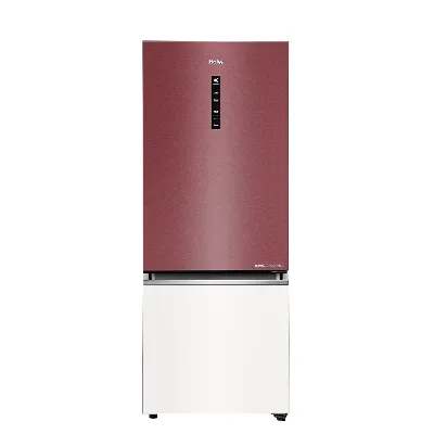 HRB-4952GPG-P 445 L, 2 Star, Garnet Peach Glass Finish Bottom Mounted Frost-Free Refrigerator