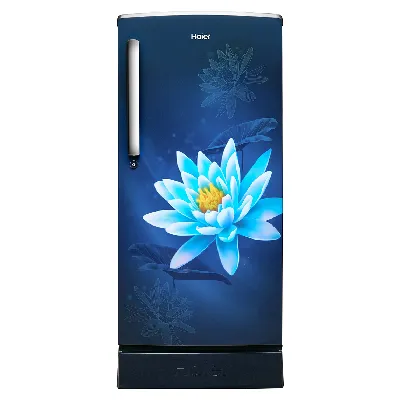 HRD-1962CBL-N 175 L, 2 Star, Blue Lotus Finish Direct Cool Single Door Refrigerator
