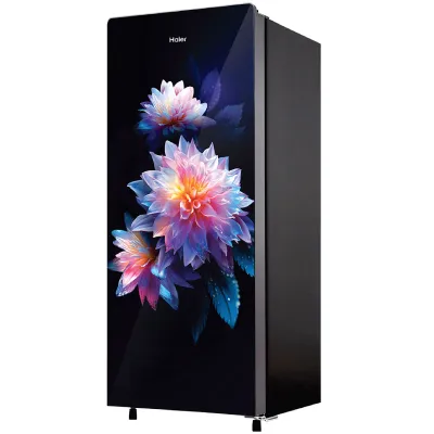 HRD-2103CLG-P 190 L, 3 Star, Luminus Glass Finish Direct Cool Single Door Refrigerator