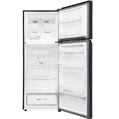 HRF-3782BGK-P 328L, 2 Star, Graphite Black Finish Top Mount Frost Free Refrigerator