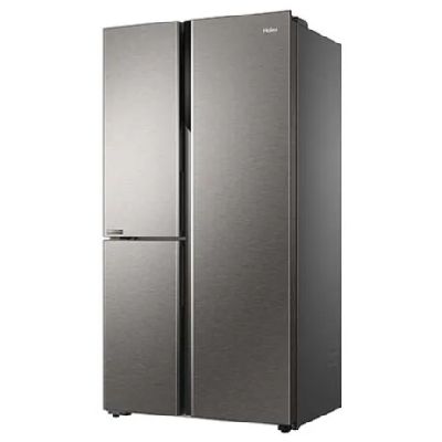 HRT-683ISU1 598L 3 Door Convertible Side by Side Refrigerator with WIFI Enabled Smart Sense AI