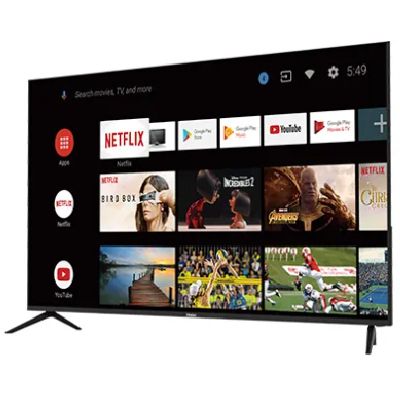 LE55K7700HQGA 55 Inch 4K Bezel Less Google Android TV - Smart AI Plus