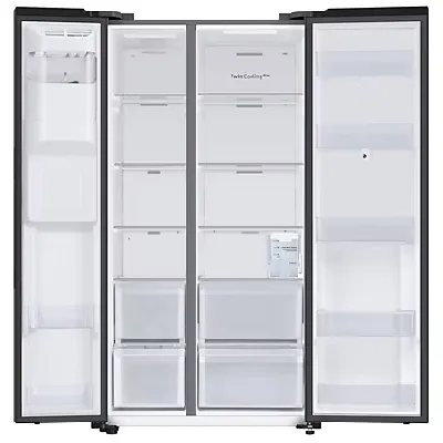 RS7HCG8543B1HL 615 L Convertible 5in1 Side by Side Refrigerator
