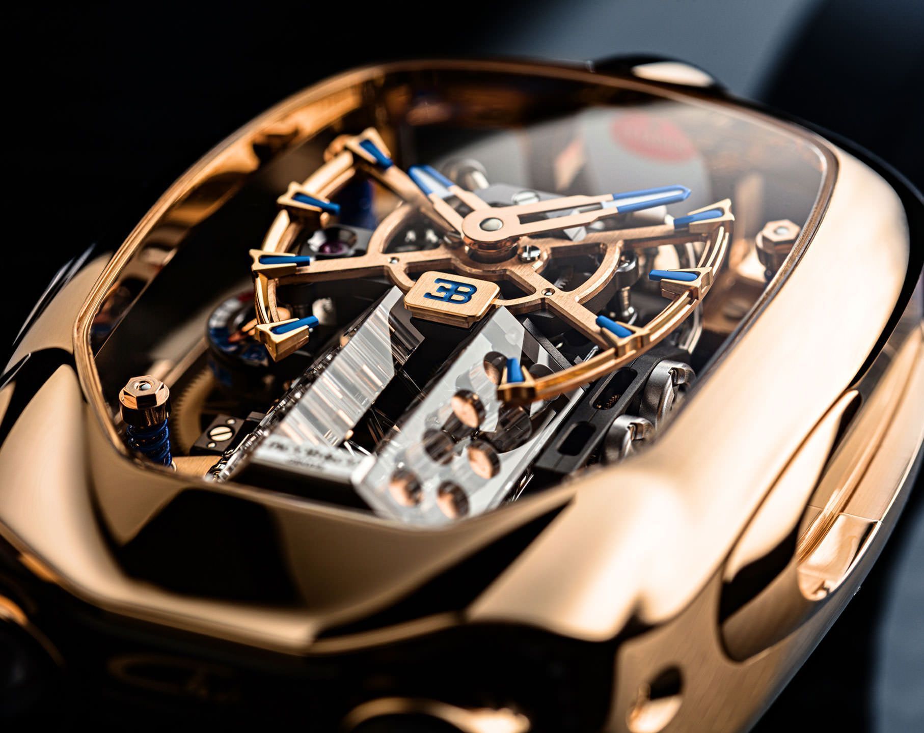 BU200.40.AA.AA.BBRUA Bugatti Chiron Tourbillon Rose Gold