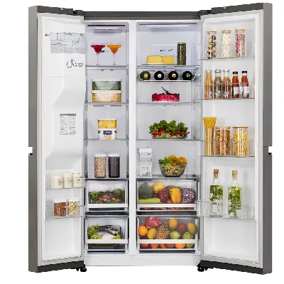 GL-L257CPZ3 630L 3 Star Side-by-Side Refrigerator
