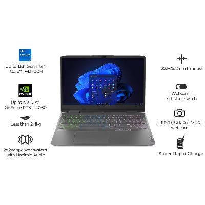 LOQ 12th Gen, 39.62cms - Intel i5