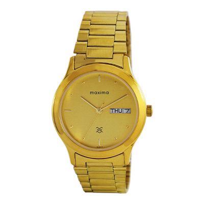 01377CMGY Gold Watch - For Men