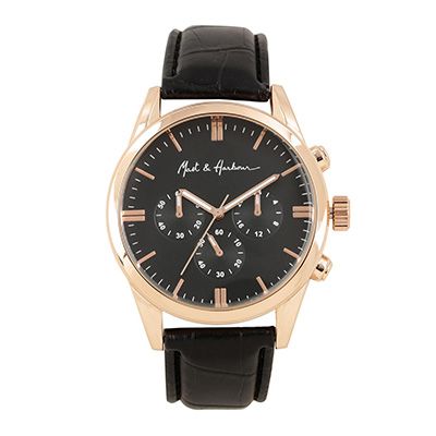 Unisex Black Analogue Watch MFB-PN-LW-3240A