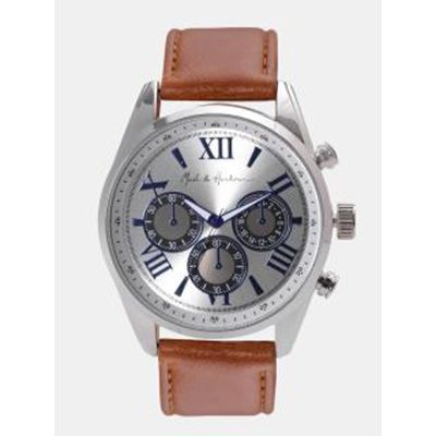 Unisex Silver-Toned Analogue Watch MFB-PN-LW3732