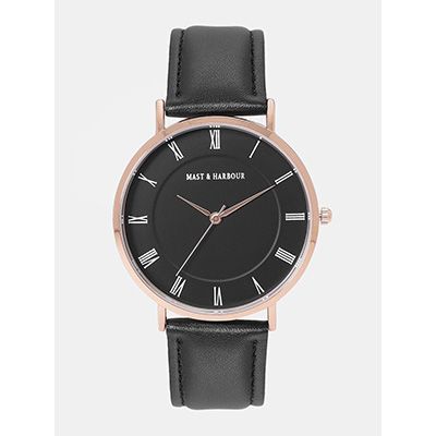 Men Black Analogue Watch MFB-PN-WTH-8059G