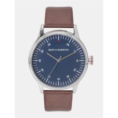 Unisex Navy Analogue Watch MFB-PN-LW6147-1