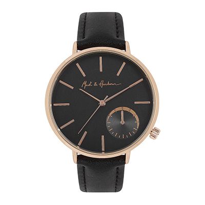 Unisex Black Analogue Watch MFB-PN-SNT-C18