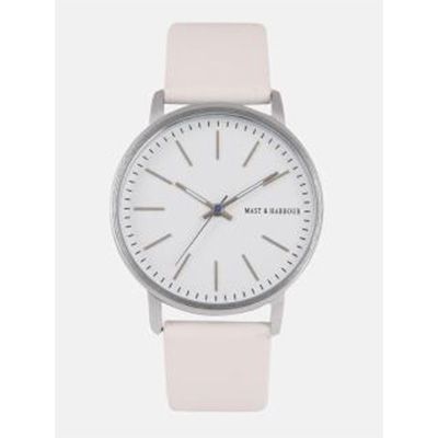 Unisex White Analogue Watch MFB-PN-WTH-M8131-4