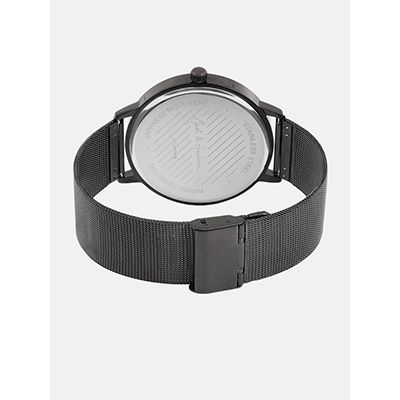 Unisex Black Analogue Watch