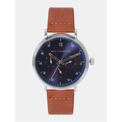 Men Navy Analogue Watch MFB-PN-WTH-6293G
