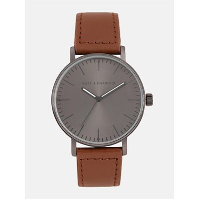 Unisex Grey Analogue Watch MFB-PN-LW5489M